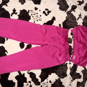 AYBL  Adapt seamless pink bra + leggings set